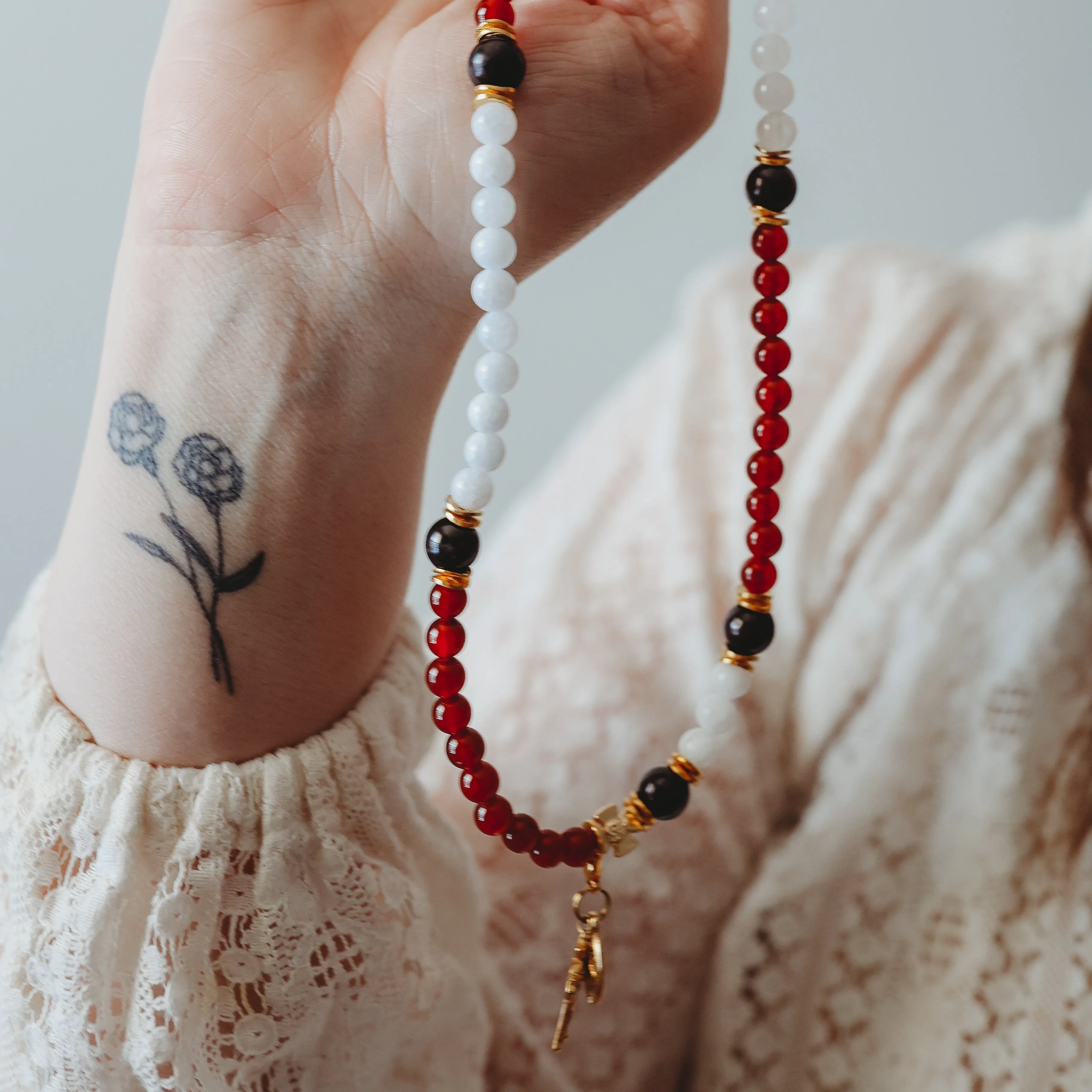 Bl. Emilina | Stretch & Wrap Rosary Bracelet - Image 3