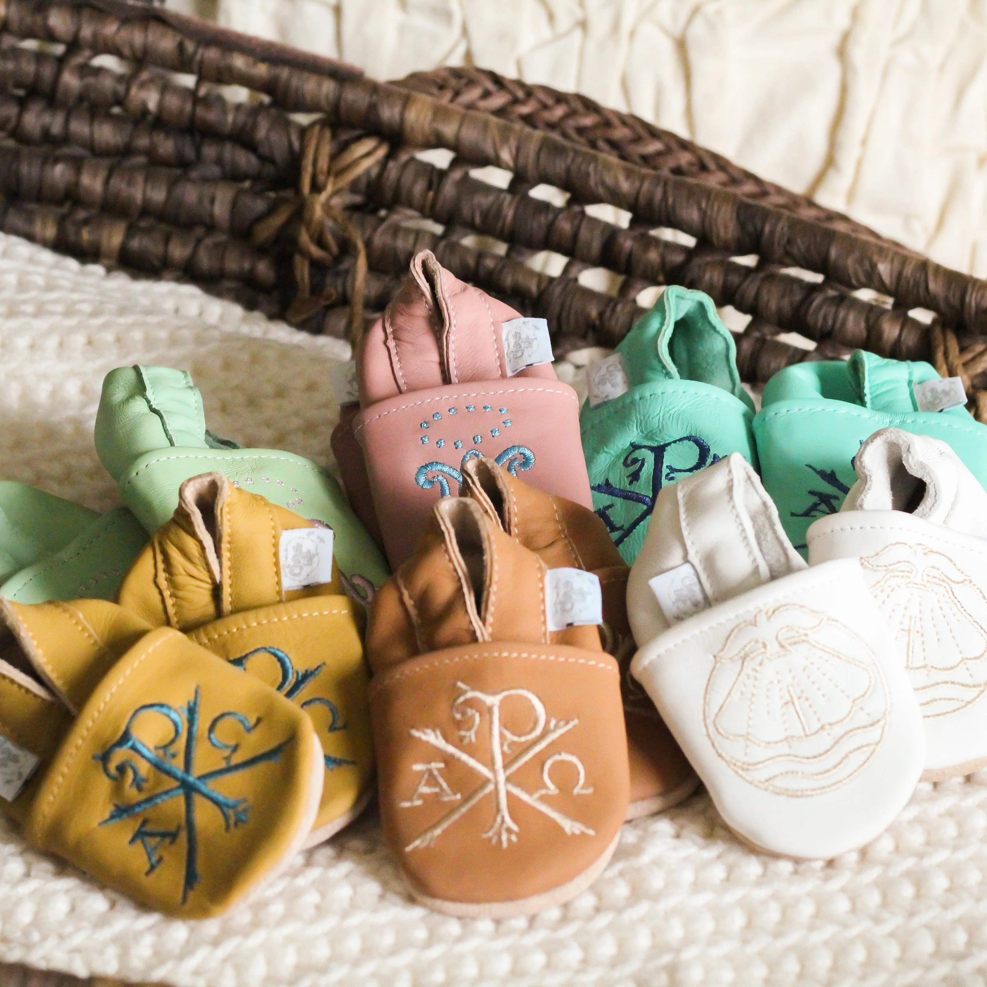 Emmaus Crib Shoes | Yellow - Image 6
