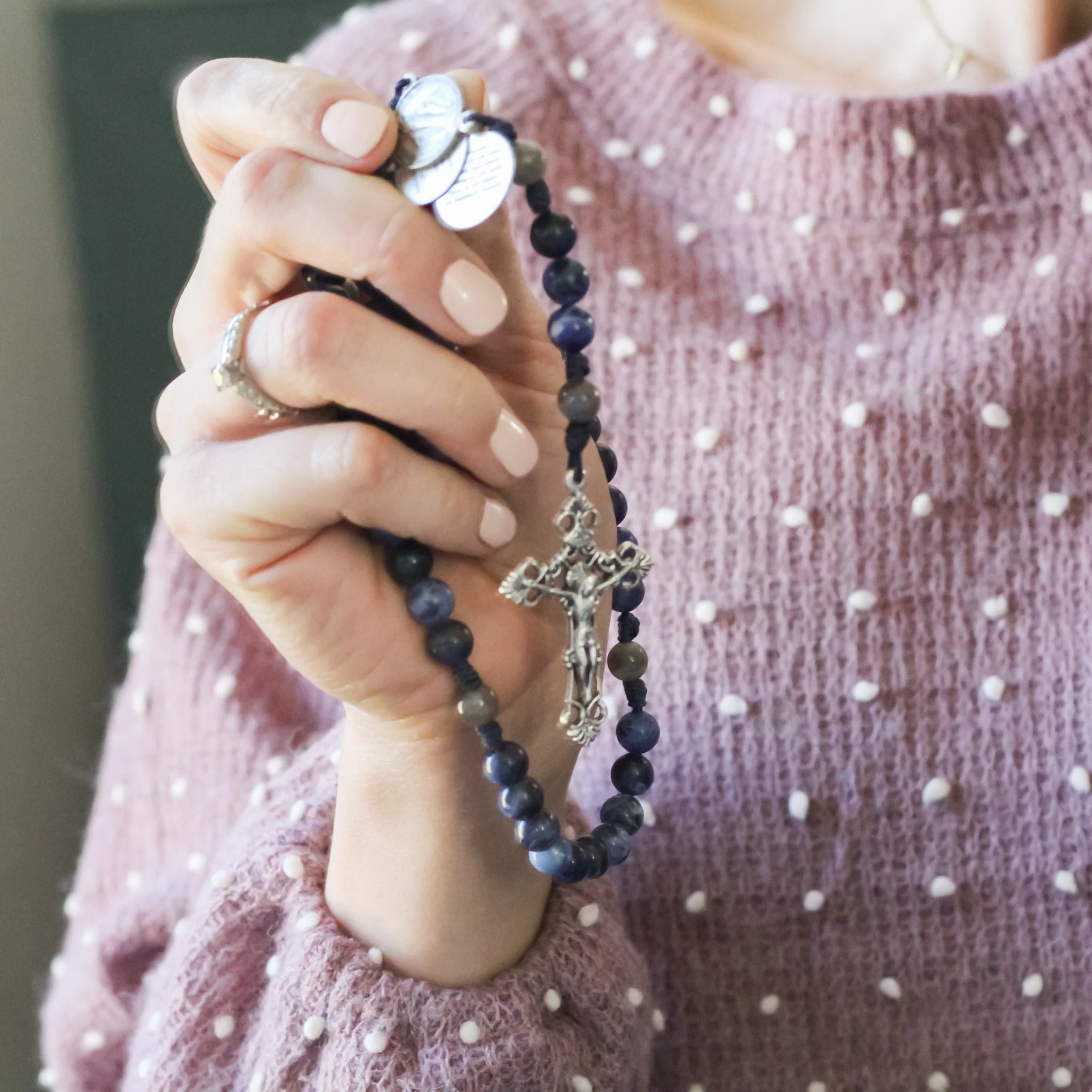 Immaculate Conception | Traditional Gemstone Rosary - Image 4