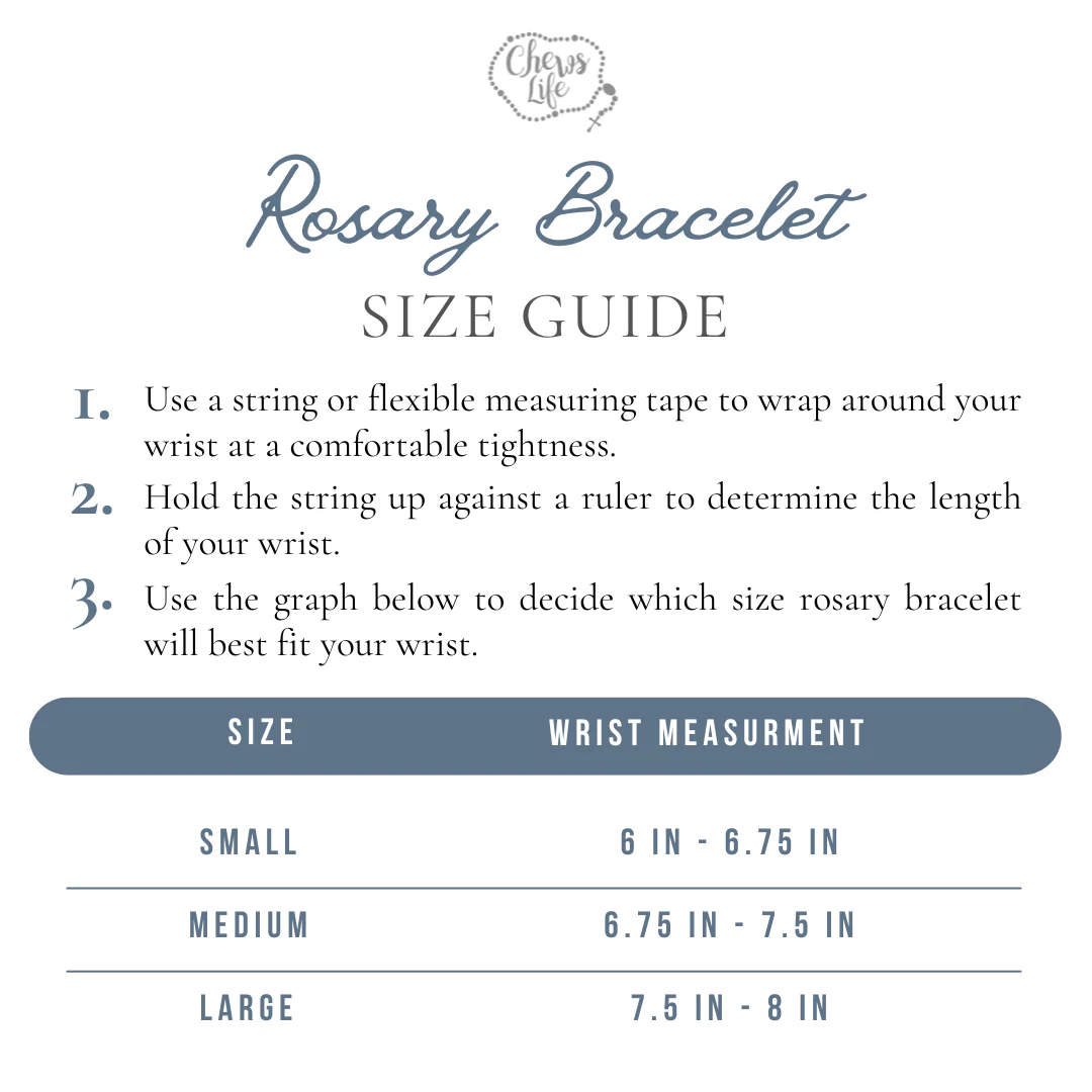 Calcutta | Stretch & Wrap Rosary Bracelet - Image 8